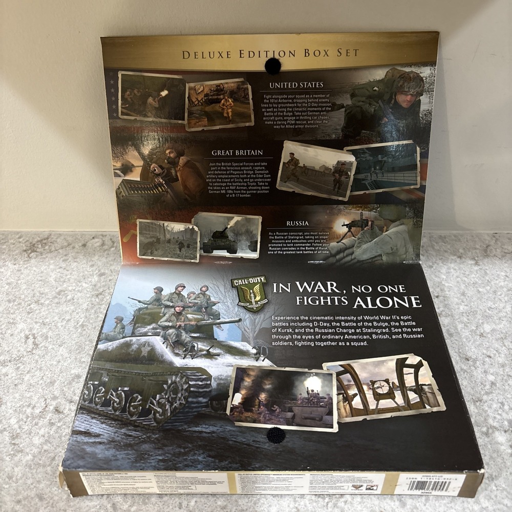 Call of Duty Deluxe Edition Game Of The Year & United Offensive* Box Set - Picture 2 of 14